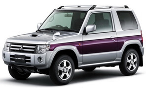 Замена тормозных колодок (дисковые) Mitsubishi Pajero Mini