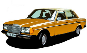 Диагностика тормозной системы Mercedes-Benz W123