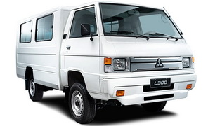 Замена сервисного ремня (ролика и натяжителя) Mitsubishi L300