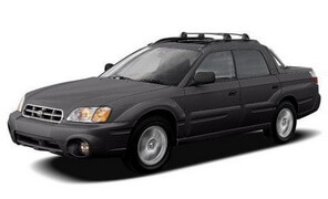 Замена комплекта сцепления Subaru Baja