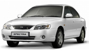 Замена впускного коллектора Kia Spectra