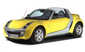 Замена топливного фильтра в моторном отсеке Smart Roadster